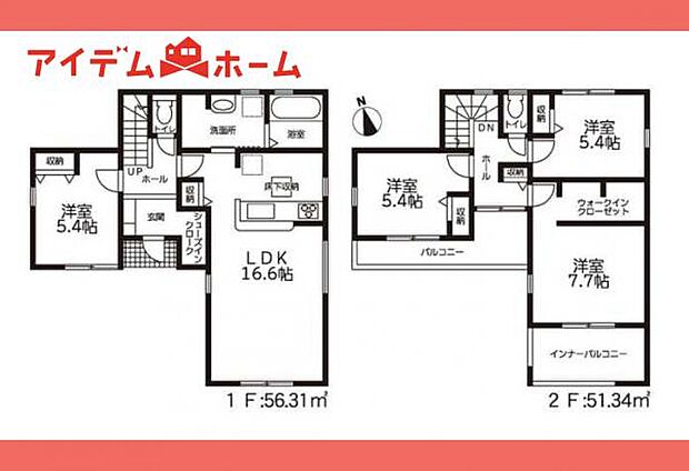 3号棟 間取り図