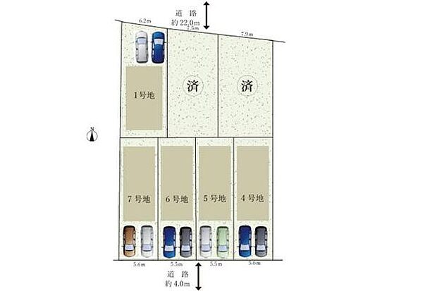 配置図 4号棟