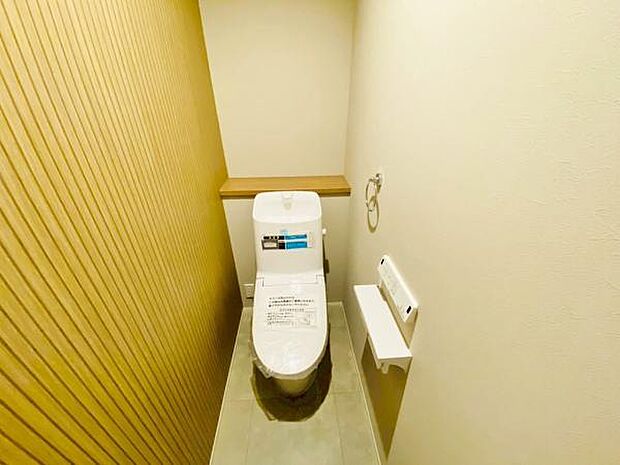 トイレ トイレには快適な温水洗浄便座付き