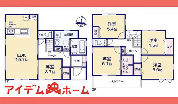 3号棟 間取り図