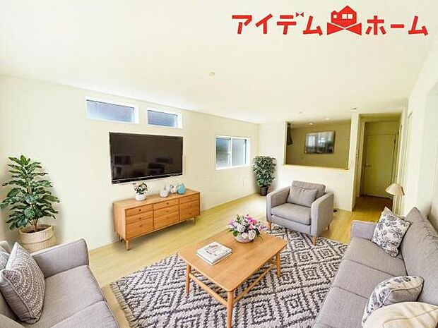 本画像はCGで作成されており、実際に現地に家具は置かれておりません。