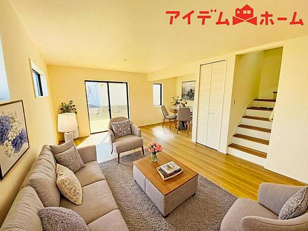 本画像はCGで作成されており、実際に現地に家具は置かれておりません。