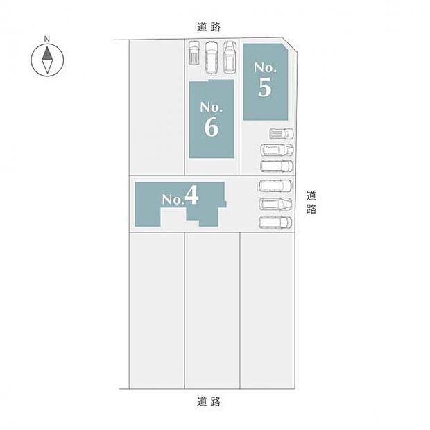 本物件は5号棟です。