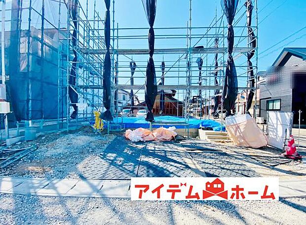 1号棟現地 いつでも現地ご案内いたします♪ お気軽にお問合せください！ 