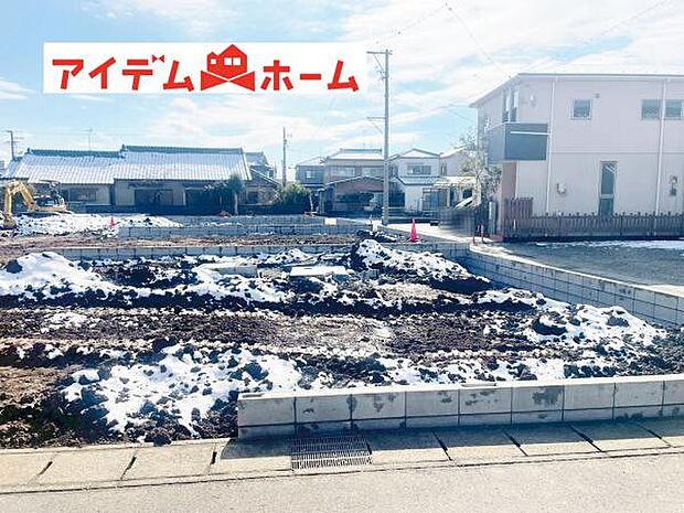 1号棟現地 いつでも現地ご案内いたします♪ お気軽にお問合せください