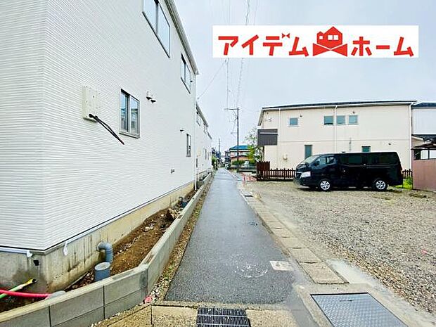 西側道路 いつでも現地ご案内いたします♪ お気軽にお問合せください!
