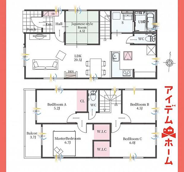 5号棟間取図