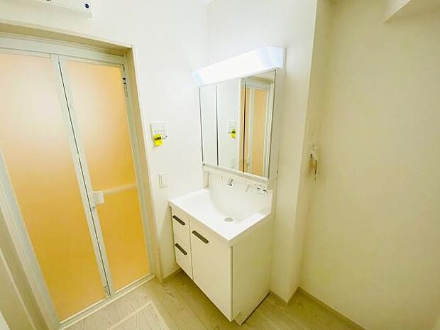 洗面 洗面からお化粧まで!忙しい朝の準備にぴったりな洗髪洗面化粧台付き