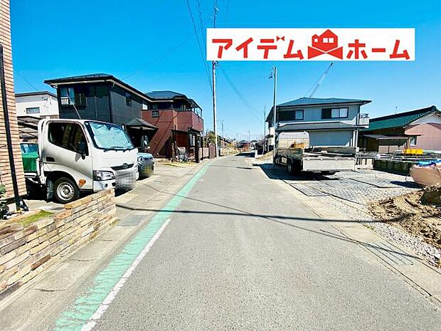 北側道路 いつでも現地ご案内いたします♪ お気軽にお問合せください！ 