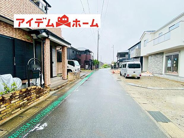 北側道路 いつでも現地ご案内いたします♪ お気軽にお問合せください!