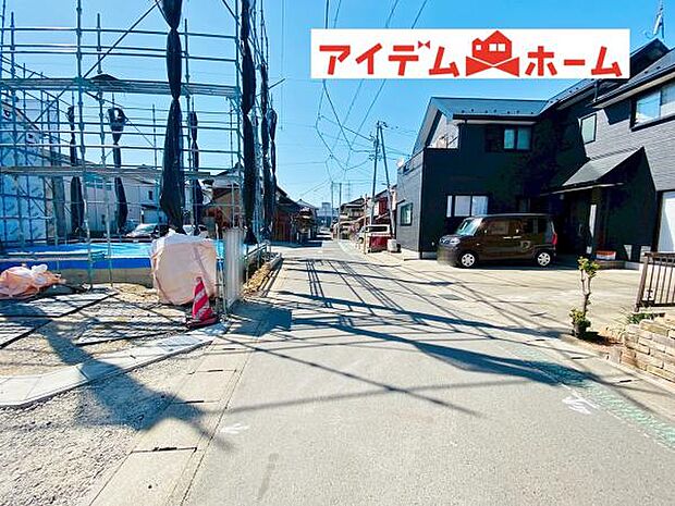北側道路 いつでも現地ご案内いたします♪ お気軽にお問合せください！ 