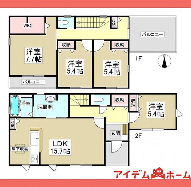 4号棟間取図