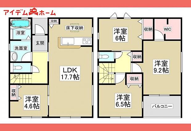 3号棟間取図