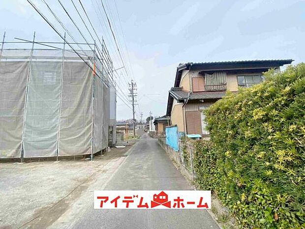 前面道路 いつでも現地ご案内いたします♪ お気軽にお問合せください!♪