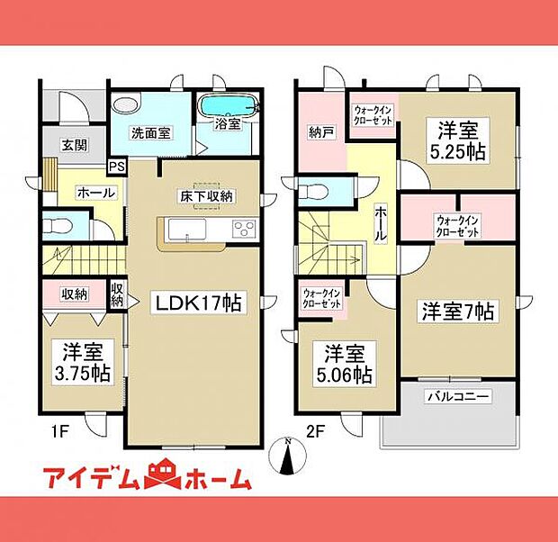 3号棟間取図