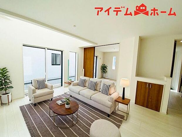 本画像はCGで作成されており、実際に現地に家具は置かれておりません。