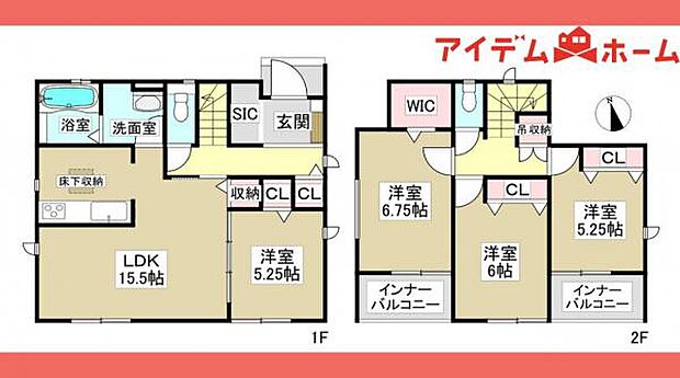 ☆2号棟間取図☆