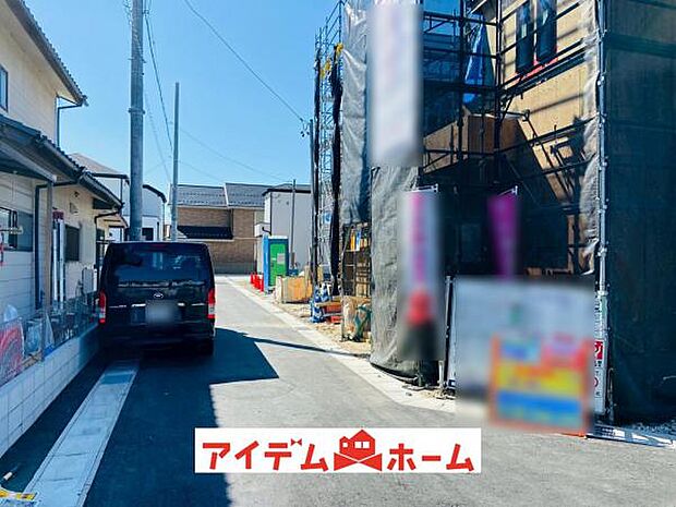 東側道路(2026年1月)撮影