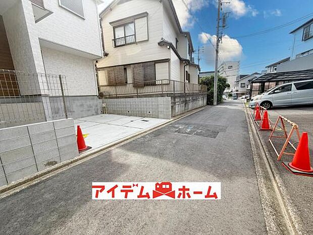 北側道路 いつでも現地ご案内いたします♪ お気軽にお問合せください!