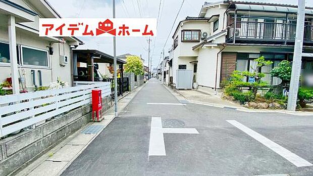 西側道路 いつでも現地ご案内いたします♪ お気軽にお問合せください！ 