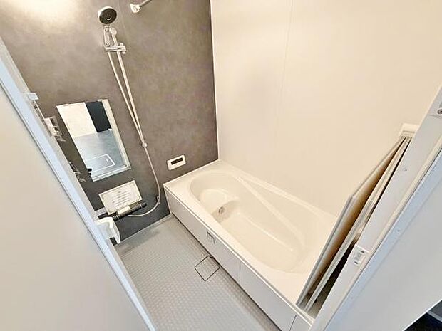 浴室 広々1坪のお風呂でほっとひといき!1日の疲れを我が家で癒しましょう