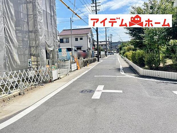 西側道路 いつでも現地ご案内いたします♪ お気軽にお問合せください!