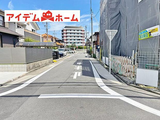北側道路 いつでも現地ご案内いたします♪ お気軽にお問合せください!