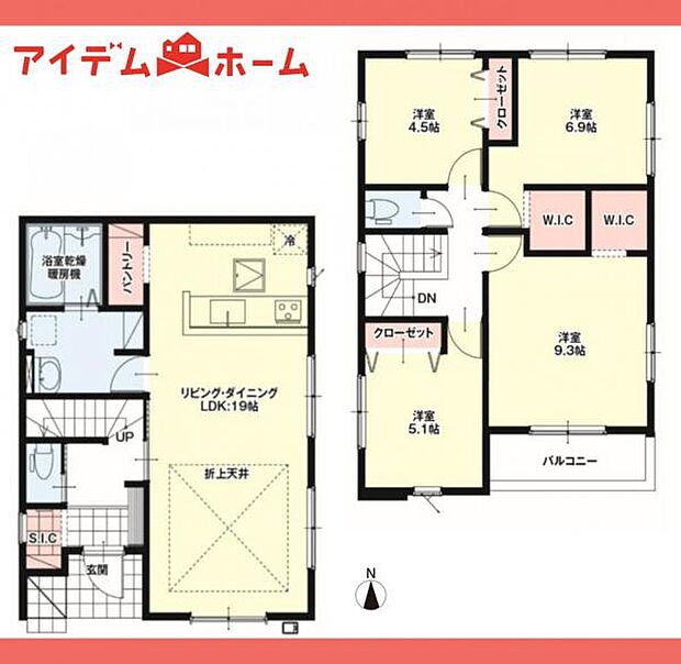 2号棟間取図