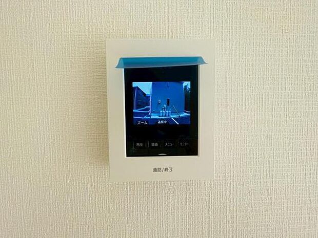 モニター付きインターホン 防犯対策にもなるモニター付きインターホン設置