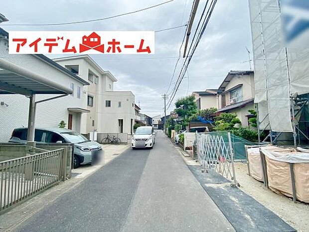 前面道路 いつでも現地ご案内いたします♪ お気軽にお問合せください!