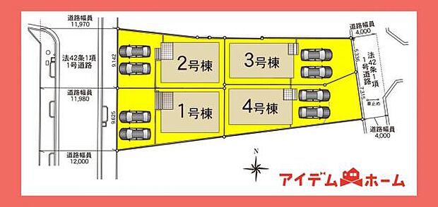 配置図4号棟