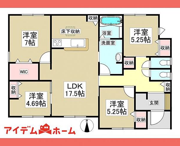 間取図2号棟