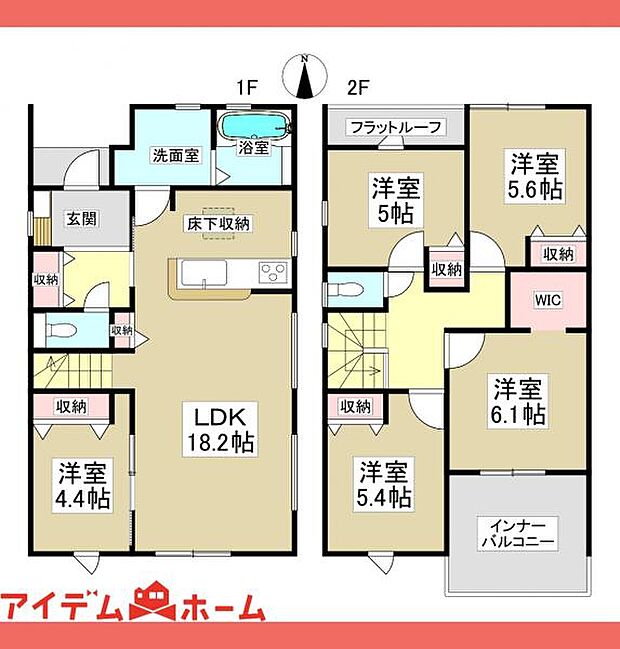 2号棟 間取図