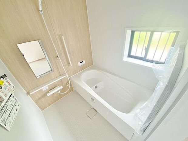 浴室 広々1坪のお風呂でほっとひといき!1日の疲れを我が家で癒しましょう