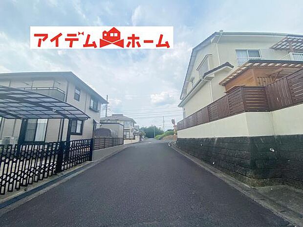 南側道路 いつでも現地ご案内いたします♪ お気軽にお問合せください!