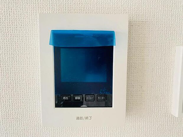 モニター付きインターホン 防犯対策にもなるモニター付きインターホン設置