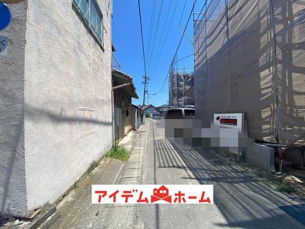 北側道路 いつでも現地ご案内いたします♪ お気軽にお問合せください!