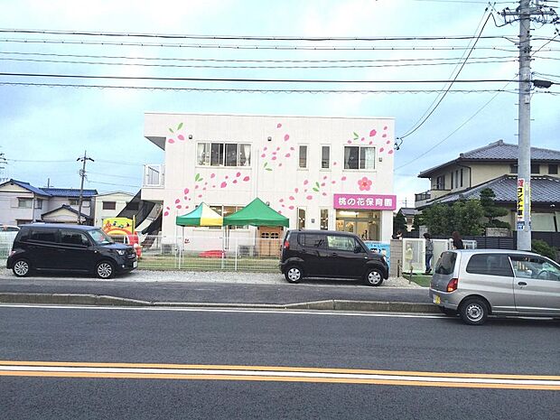 桃の花保育園(540m)