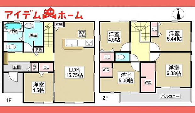 5号棟 間取図