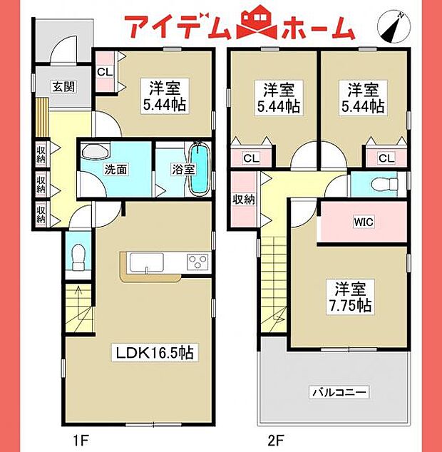 4号棟間取図