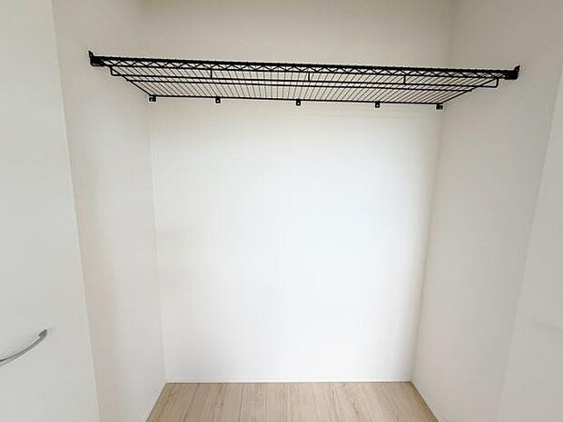 クローゼット 全居室収納スペースあり!荷物が多くても十分に収まります。
