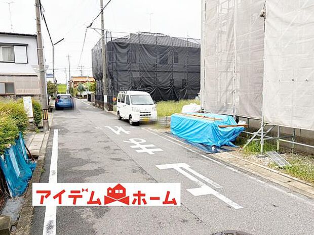 東側道路 いつでも現地ご案内いたします♪ お気軽にお問合せください!