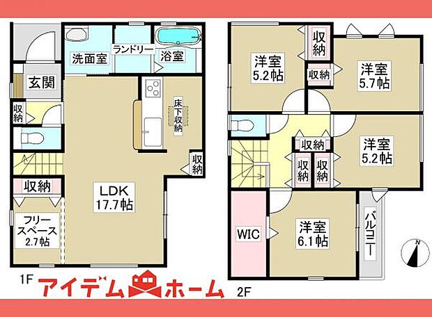4号棟 間取図