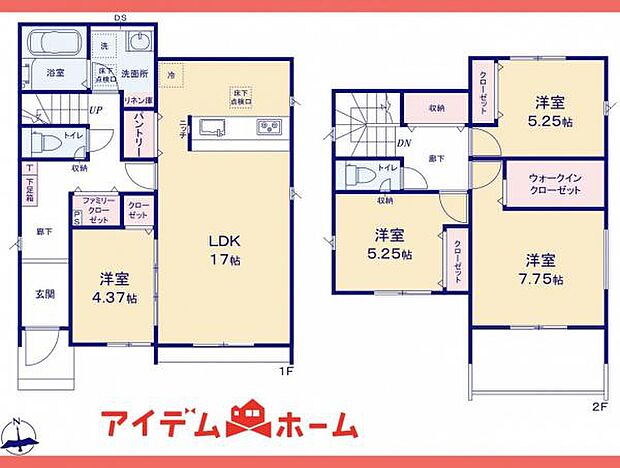 3号棟間取図
