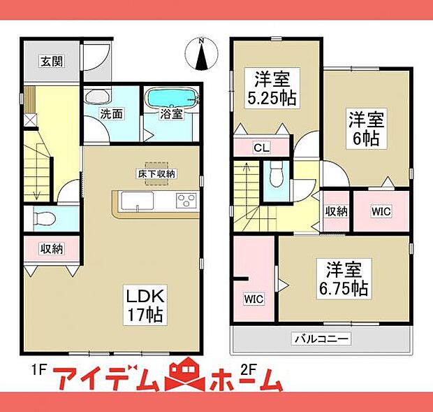 2号棟 間取図