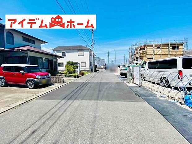 北側道路 いつでも現地ご案内いたします♪ お気軽にお問合せください!