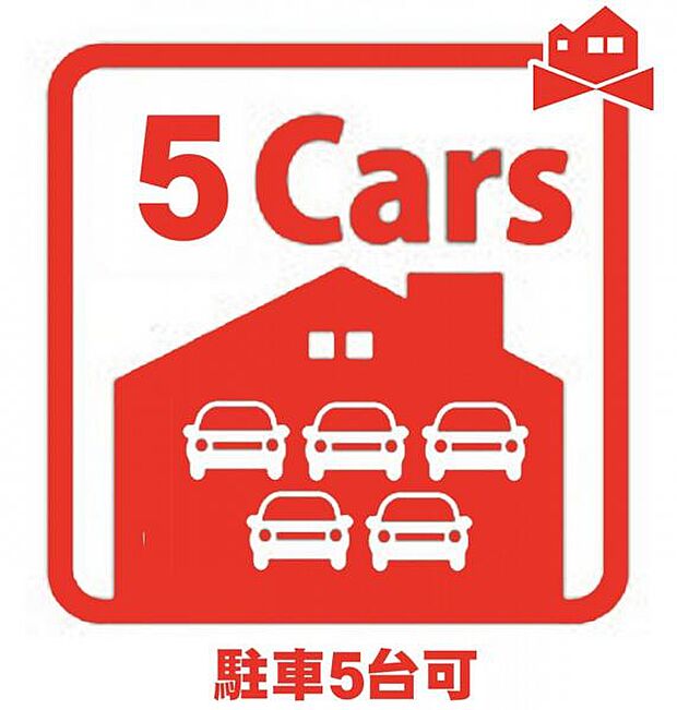 並列駐車4~5台可能♪