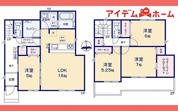 2号棟 間取図