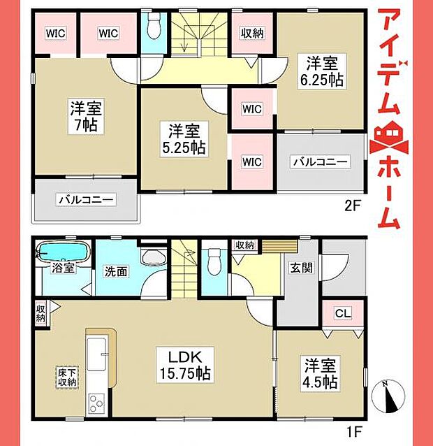 3号棟間取図