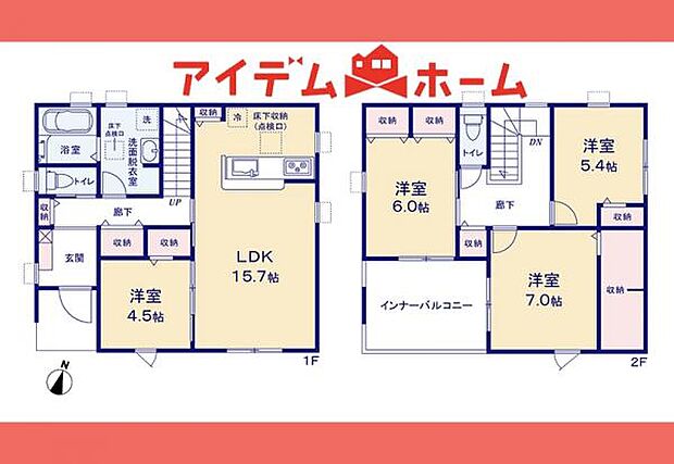 4号棟 間取図